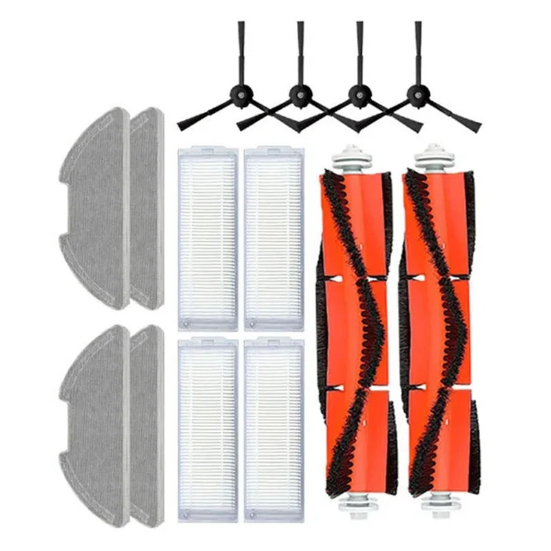 For Xiaomi Mi Robot Vacuum-Mop 2 Pro/Lite MJST1SHW MJSTL Main Side Brush Hepa Filter Mop Cloth Vacuum Cleaner Parts_A66K