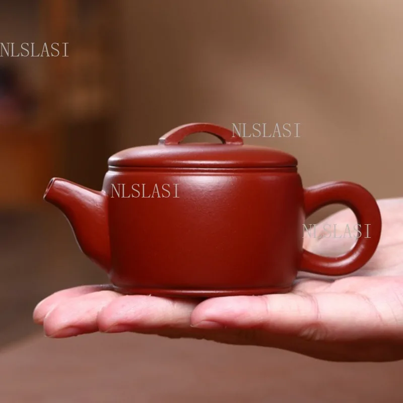 100ml Hanwa Pot Da Hong Pao Yixing Purple Clay Pot Large Caliber Household Teapot Chinese Small Capacity Teapot Mesh Outlet Hole