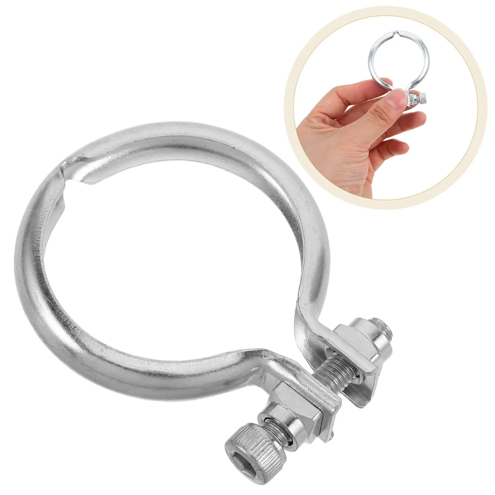 Metal Exhaust Clamp For Car Exhaust System Auto Mechanic Egr Tube Sealing Compatible Gas Recirculation