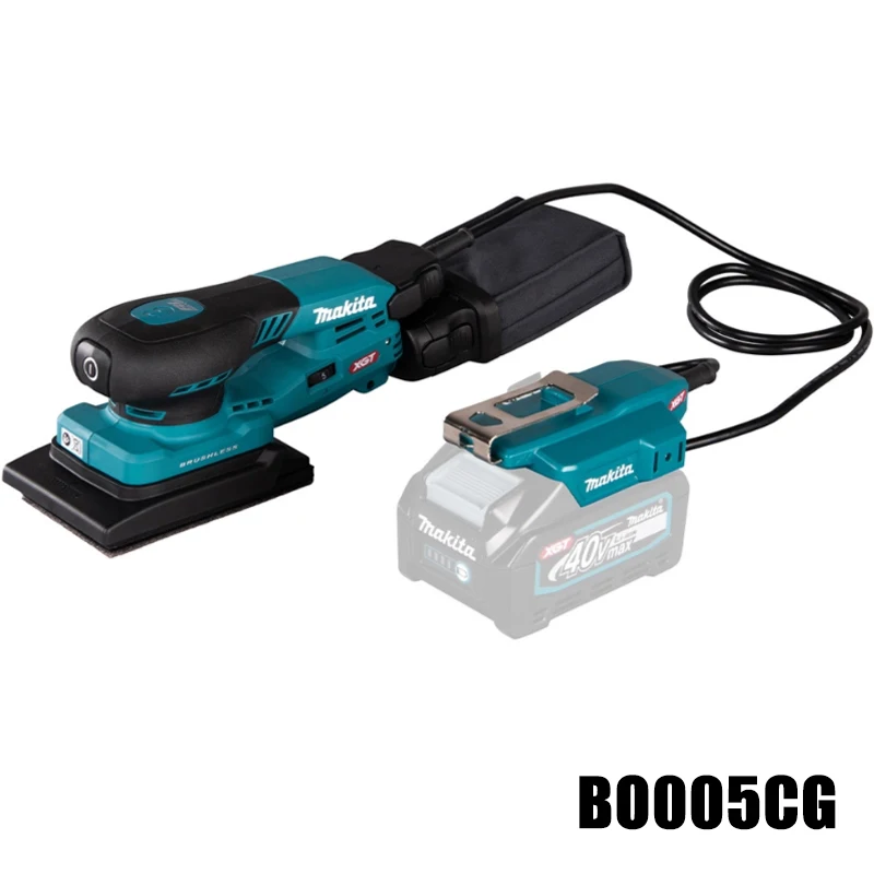 Makita Original XGT 40Vmax BO001CGZ BO002CG BO005CGZ Brushless Cordless Orbital Sander Low Profile Quick Grinding Power Tools