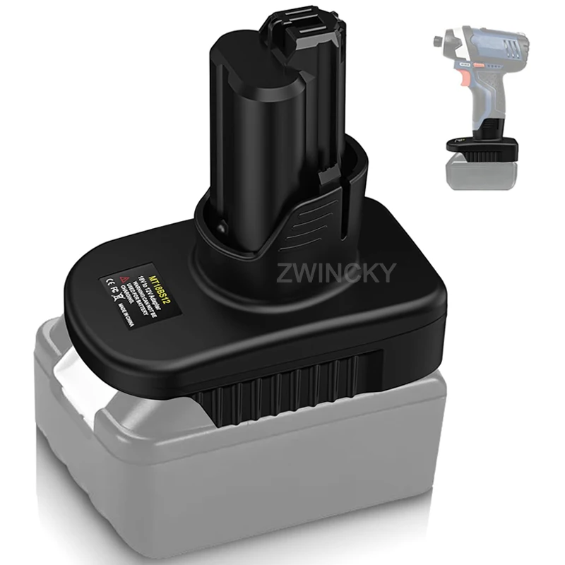 

Battery Adapter For Makita 18V Lithium Battery Convert to for Bosch 12V Lithium Battery BAT411A BAT414 for Bosch 12V Power Tools