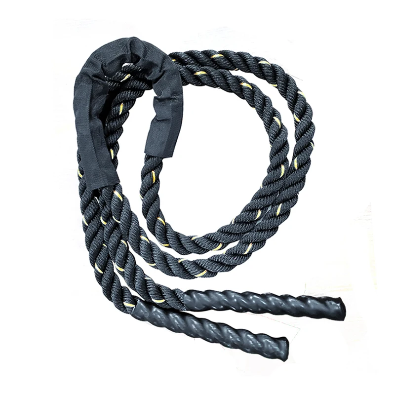 

25mm Power Training Improve Strength Muscle Fitness Heavy Jump Rope Weighted Battle Skipping Rope