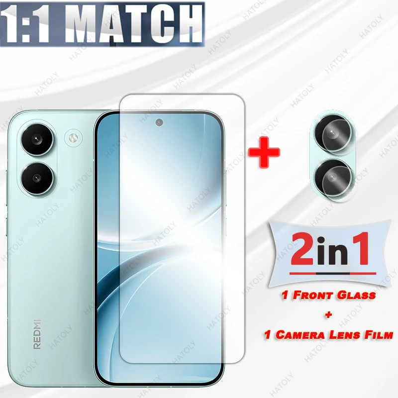 

For Xiaomi Redmi Turbo 5 Glass Tempered Screen Protector For Redmi Turbo 5 5G HD Clear Protective Film Camera Lens Protector