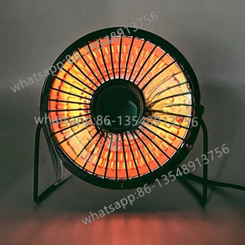 

Бытовой мини-солнечный электрический обогреватель 220 В, портативный настольный тепловентилятор, кварцевая трубка, вентилятор, офисный зимний обогреватель