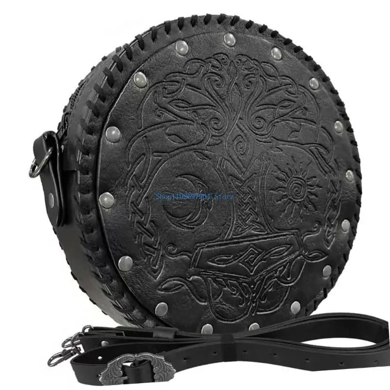 

N7YF Vintage Medieval Waist Pouches Side Pack With Belt For Women Halloween Cosplay