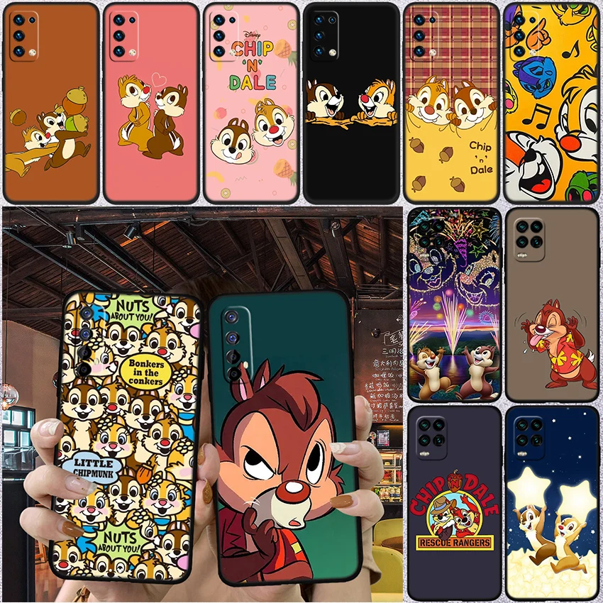 Chip N' Dale Phone Case for Samsung Galaxy S20 S21 S22 Ultra FE + Plus A21S A22 A24 A25 A26 A30 A30S A31
