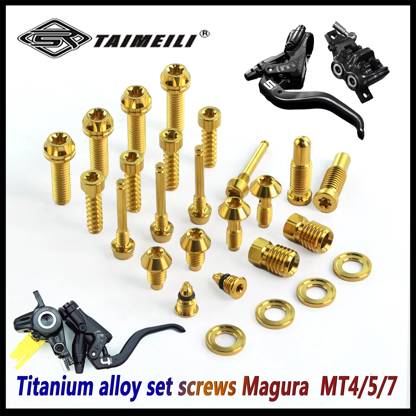 

TAIMEILI Установочные винты из титанового сплава Magura MT4/T5/T7 Модификация и замена
