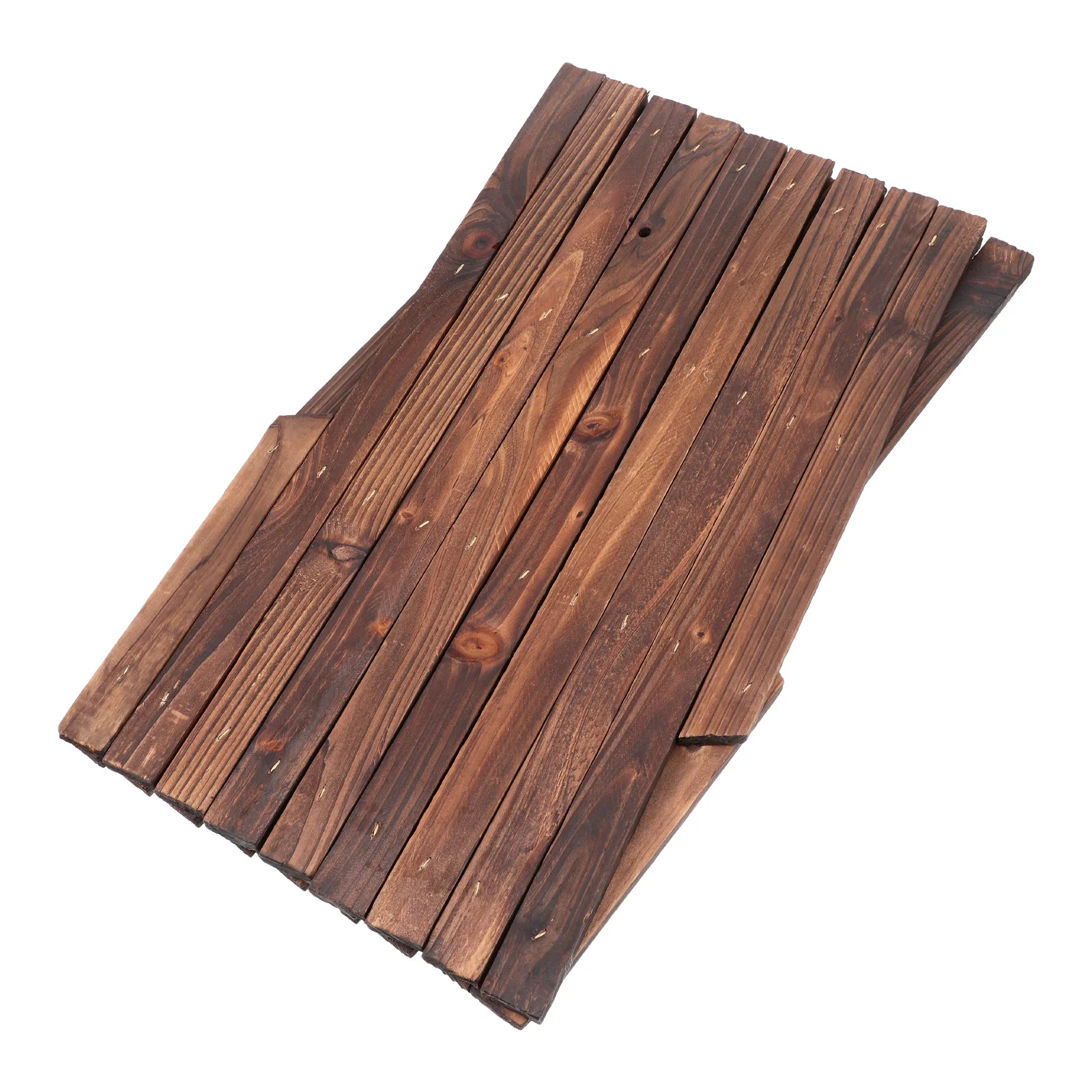 

Wooden Fence Anticorrosive Garden Fences Expandable Yard Fence Long Time Use Pastoral Atmosphere Christmas Fencing Landscape