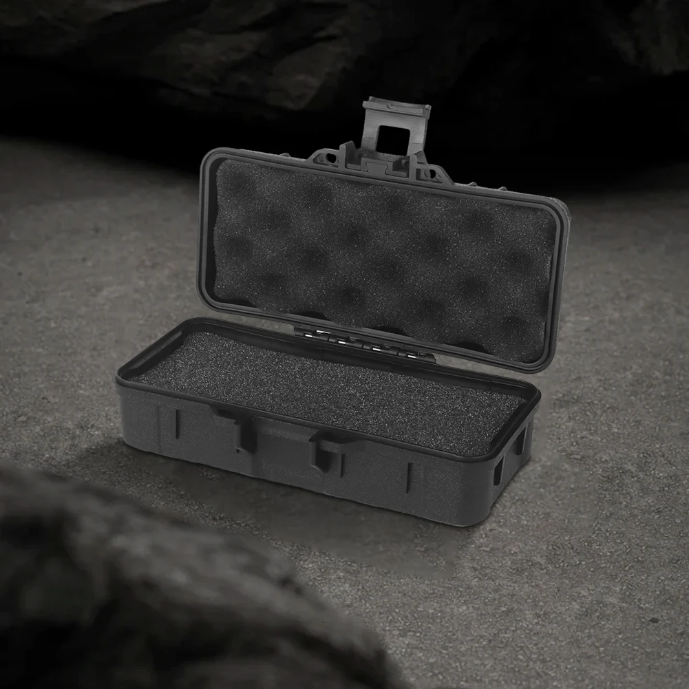 Contenitore di sopravvivenza con scatola di assorbimento degli urti sigillata in spugna Custodia protettiva per attrezzi di sicurezza impermeabile Accessori per esterni