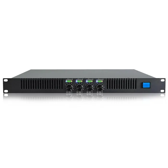 

AD-4100 RMS 1000watt 4 Channels Subwoofer Professional Dj 1U China Digital Class D Pro Sound 4 Channel Audio Amplifier