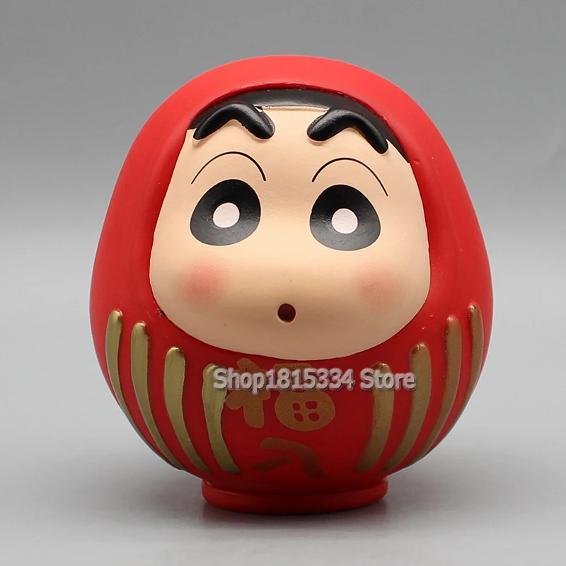 Crayon Shin Chan หุ่นตัวการ์ตูนมีเวอร์ชินจังตุ๊กตาแอ็คชั่นตลกๆของเล่นตุ๊กตาพีวีซีน่ารัก