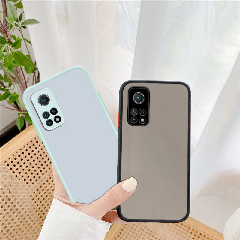 For Xiaomi Mi 10T Pro Case Silicone Matte Coque Funda Rubber Protective Case for Xiomi Xiaomi Mi10 T Mi10T Mi 10 T Pro 5G Cover