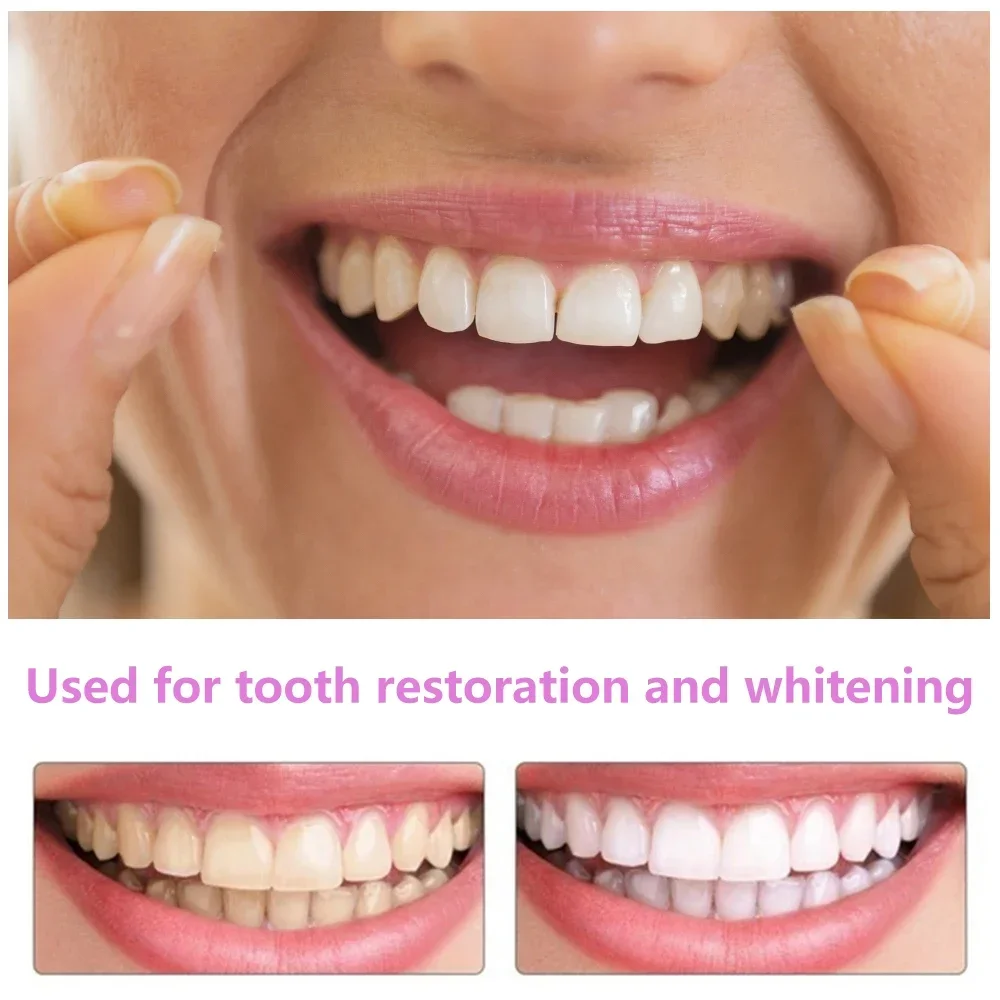 Sdotter New Upper Lower Fake Teeth Cover Perfect Bright Veneers Comfort Fit Flex Dentures Braces Whitening