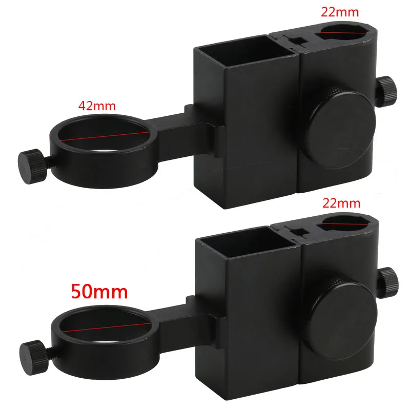 42mm/50mm To  22mm Diameter Column Focusing Holder Metal Monocular Lens Supporter Desktop Digital Camera Bracket Accessories