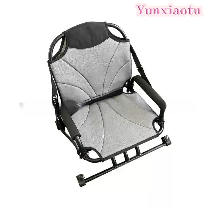 Beach chair kayak backrest 360 degrees rotatable SUP paddle board kayak assault boat aluminum seat