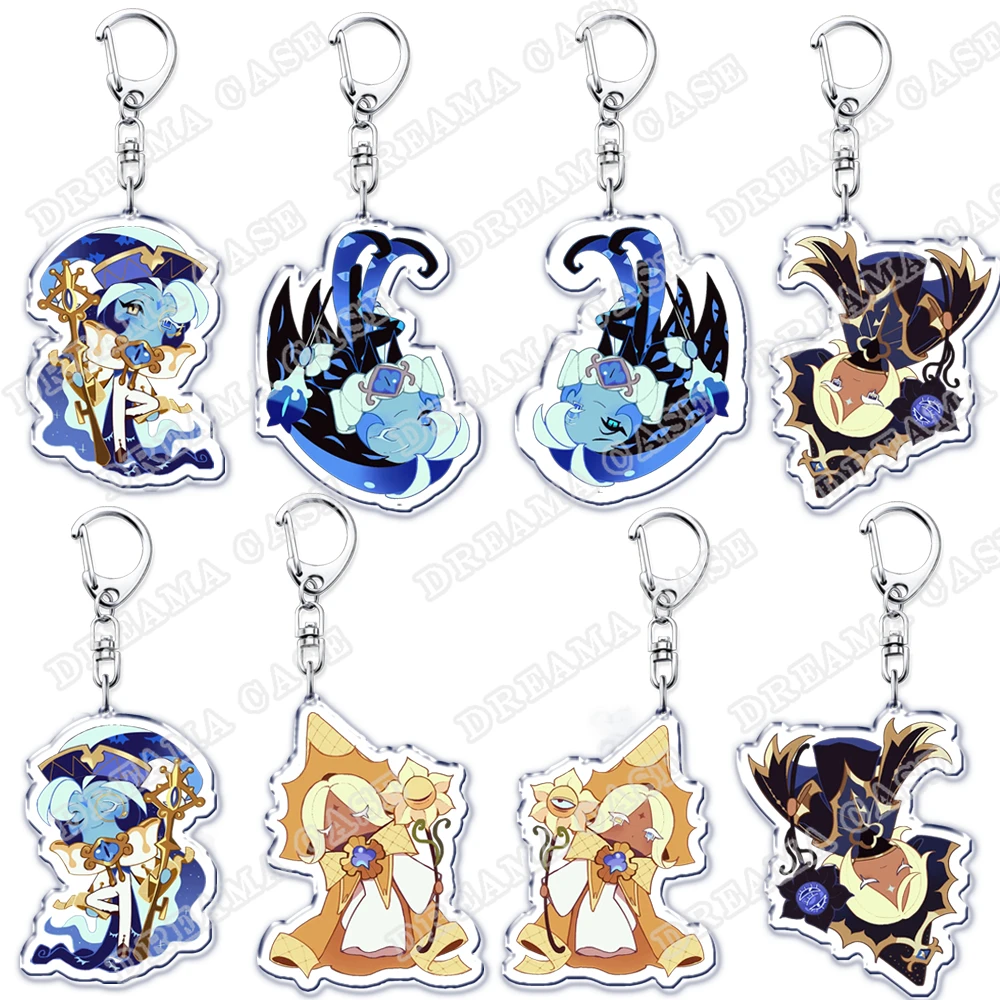 تتجه لعبة الكرتون كوكي Chibis سلاسل المفاتيح للملحقات حقيبة الظل الحليب الفانيليا النقية Keyrings مجوهرات المشجعين الأصدقاء الهدايا #1