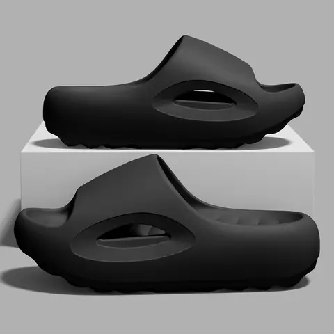 Summer Fashion Slippers For Men Sport Outdoor Open Toe Beach Slides Bathroom Non-slip Indoor Home Sandals For Women Couple Shoes