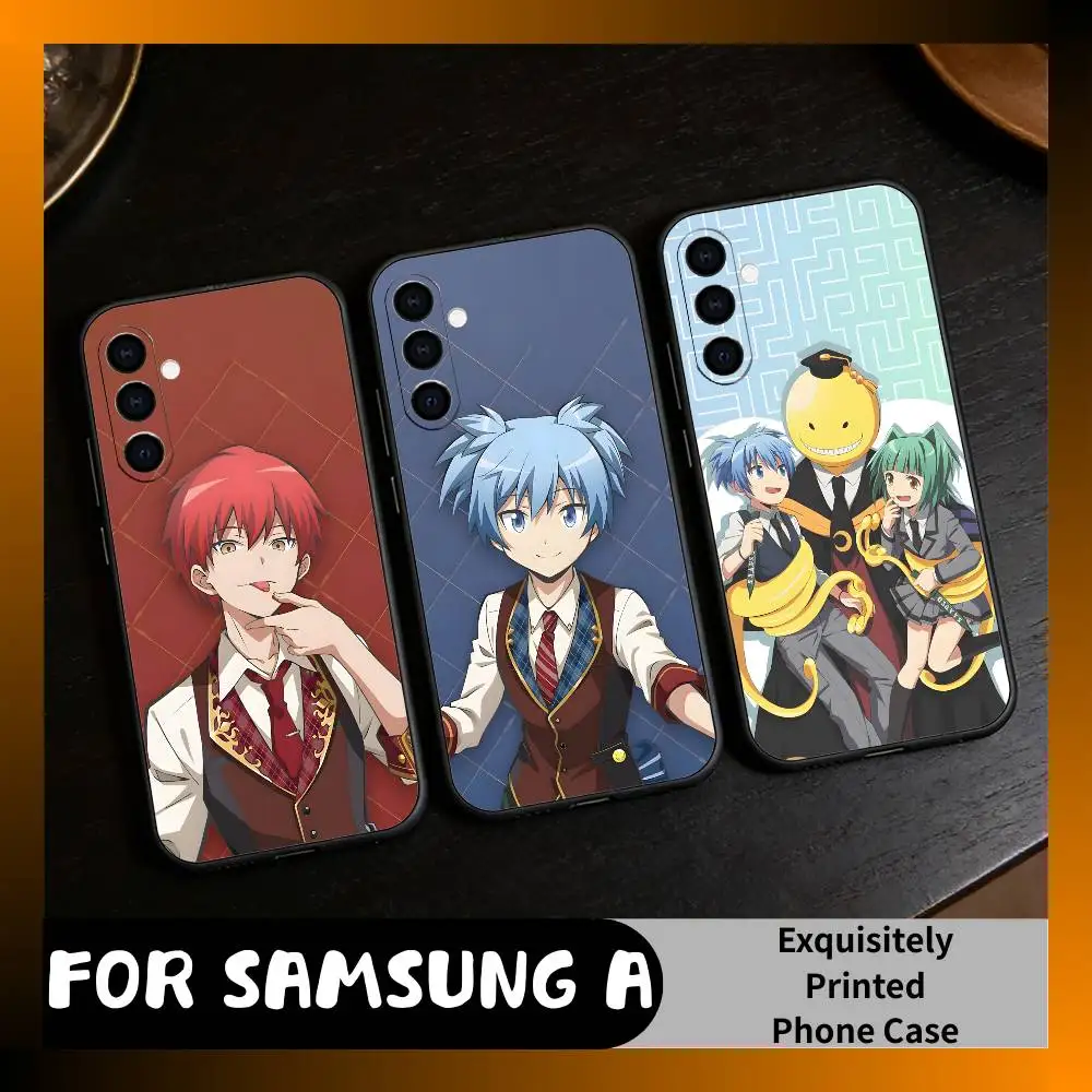 

KORO From A-Ansatsu K-Kyoushitsu Phone Case For Samsung Galaxy A73,A72,A71,A70,A52,A51 Others Soft Black Cover
