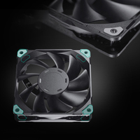 Chassis Radiator 140mm Computer Case Fan 4-Pin PWM Silent Cooling Fan 1800RPM with Hydraulic Bearing for Desktop Computer