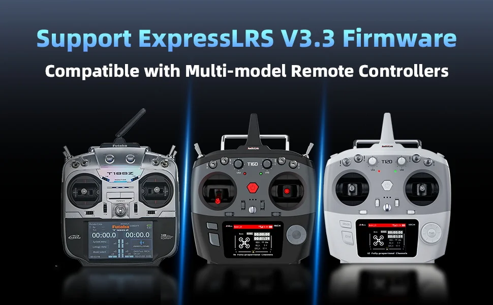 Radiolink ATA ELRS 2,4 GHz Nano-Außenmodul 1 W FPV-Drohne für Sender T16D/T12D/Futaba/Radiomaster/Hallo-Radio/Jumper – Detail 2
