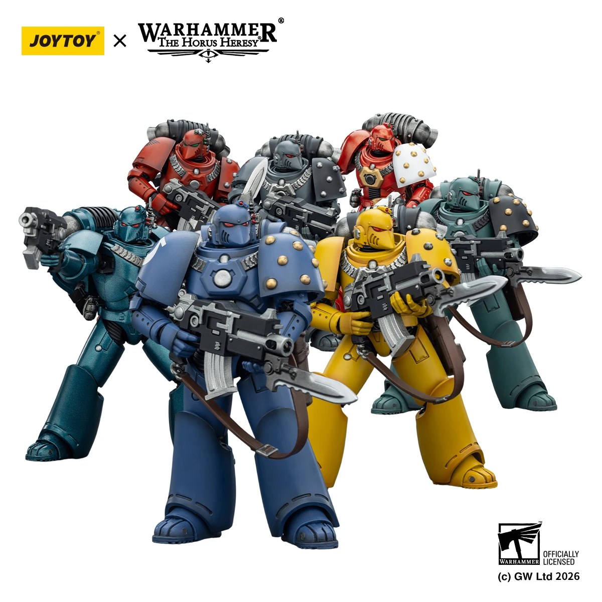 

HIPLAY JOYTOY Warhammer 40,000 Thousand Sons MKVI Tactical Legionary JT03004 Stunning Representation 1/18 Scale Action Figure