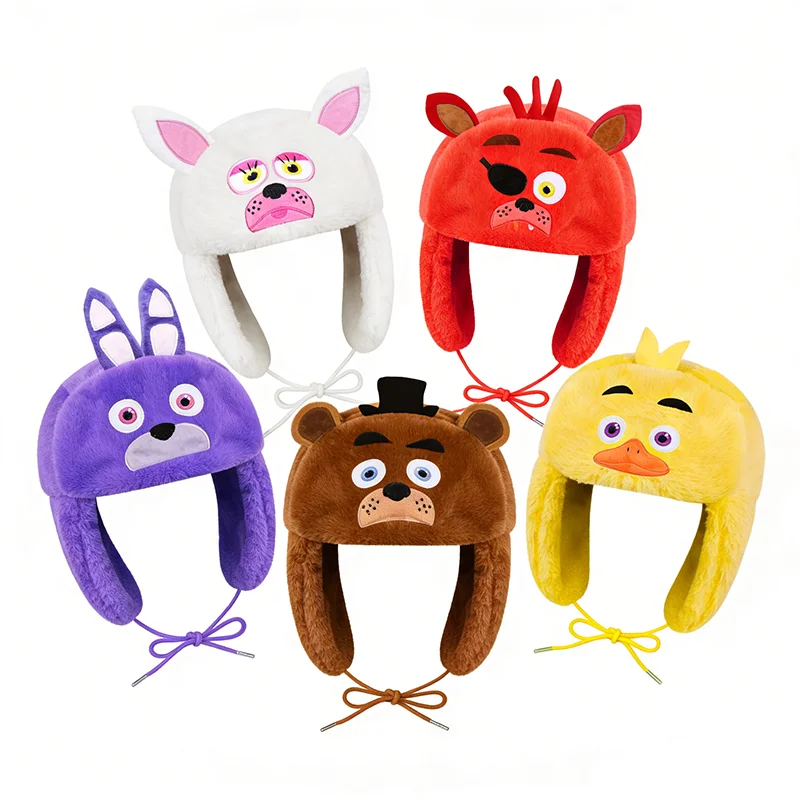 

Новая европейская и американская милая мультяшная вышитая теплая шапка, уличная морозостойкая модная универсальная шляпа Lei Feng