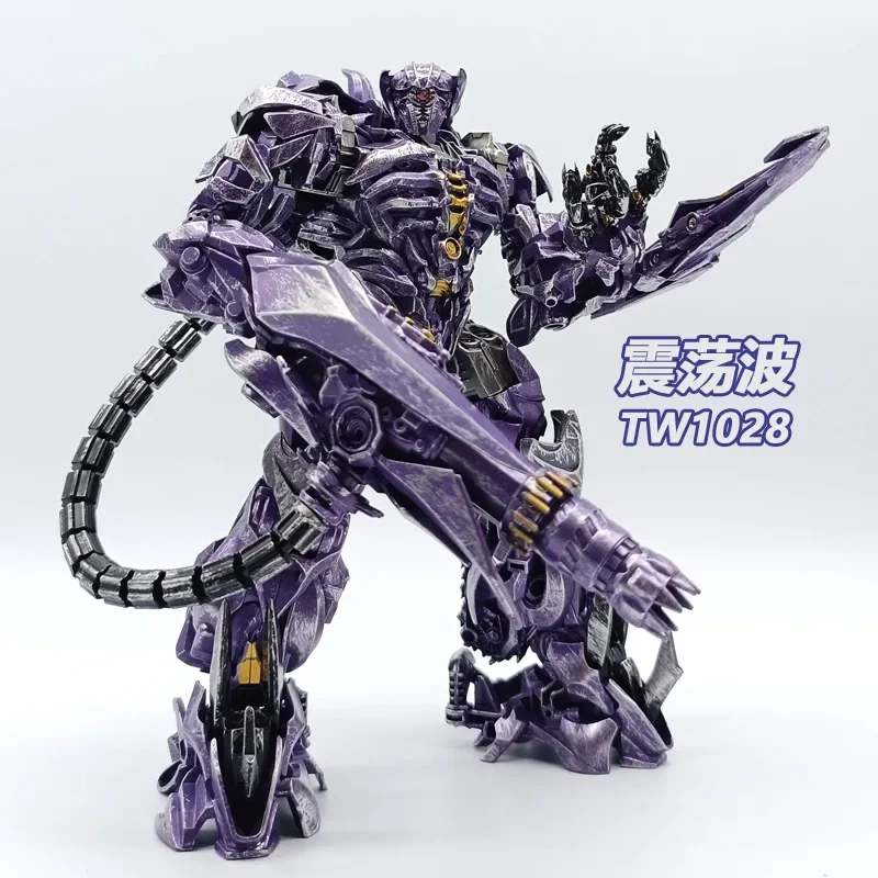 In Stock Transforming Toy BAIWEI TW1028 Shockwave SS56 Alloy Version Robot Boy Model Figure Action Figures Toys Collection Gifts