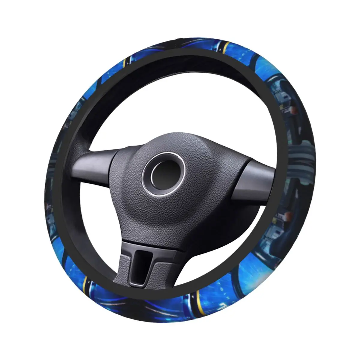 JuL C'est Pas Des Lols غطاء عجلة قيادة السيارة غطاء حماية عجلة القيادة العالمي ملحقات السيارة الداخلية #3