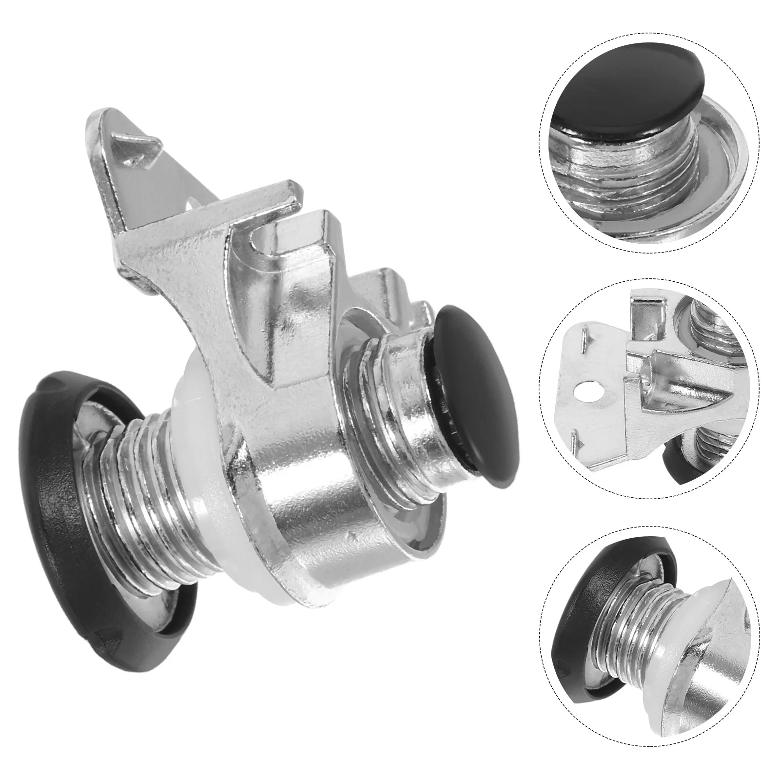 

2Pcs Furniture Levelers Zinc Alloy Adjustable Height Feet Non-Slip Heavy Duty Cabinet Legs Table Risers Sofa Bed Desk Leveling