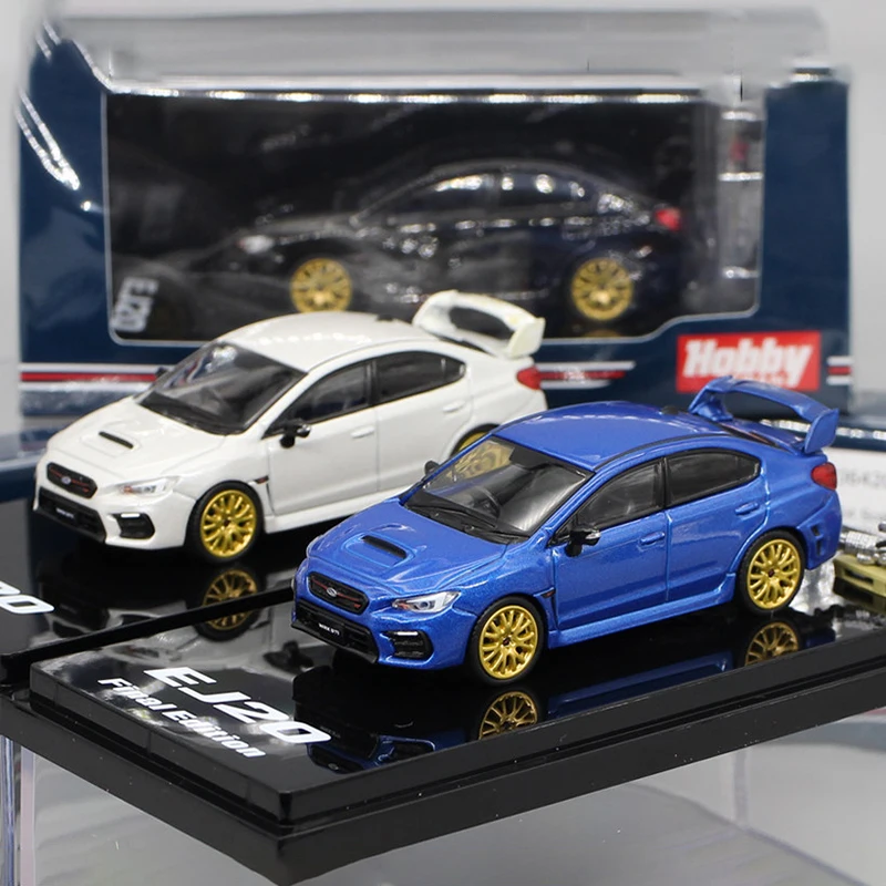 Hobby Japan 1:64 WRX STI EJ20 Final Edition Alloy Car Diecasts
