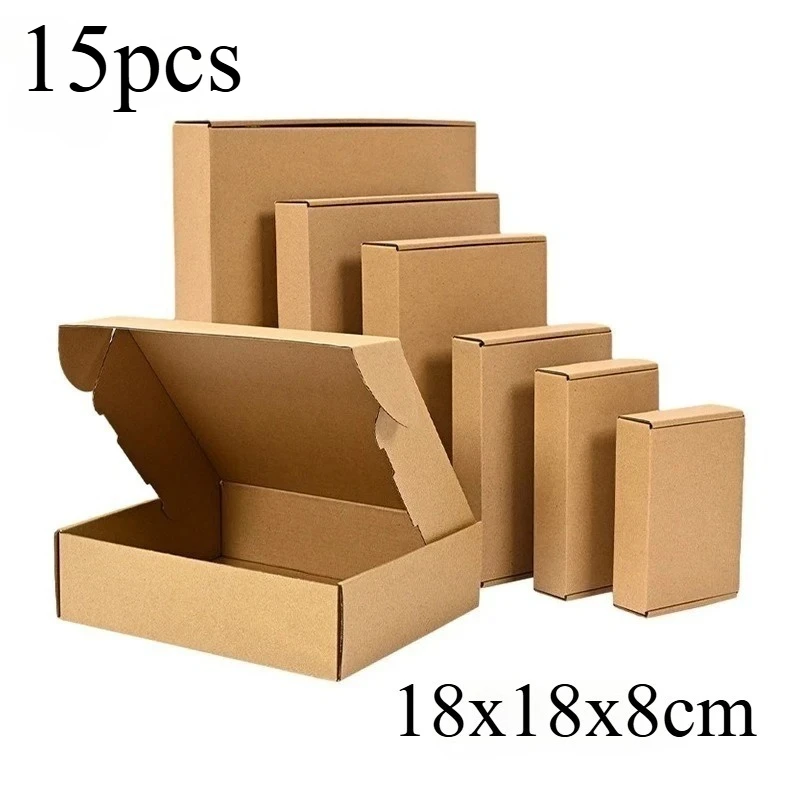 5/10/20 Stuks Golfkartonnen Doos Mailers Voor Mailer Pack Bruin Kartonnen Verzenddoos Golfkarton Mailer verzenddoos Product