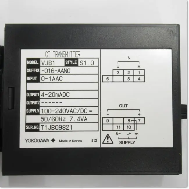 Convertidor de señal TLF Yokogawa VJ VJA1-016-AAN0 VJA1-016-A6N0 VJR6-016-166U