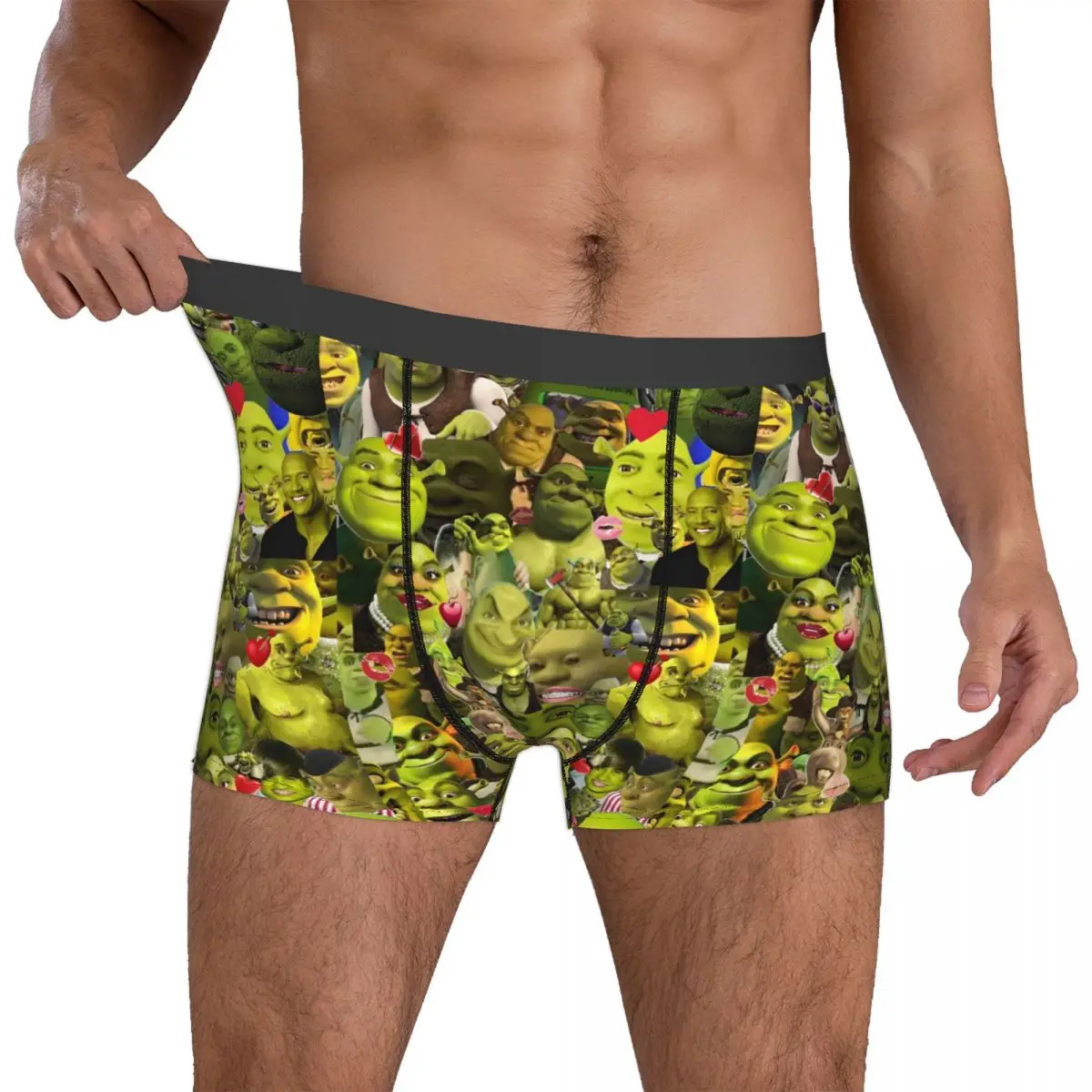 S-Shreks Accessories Boxers Briefs Humorous Underwear Boxer Underpants Gag Gift For Men