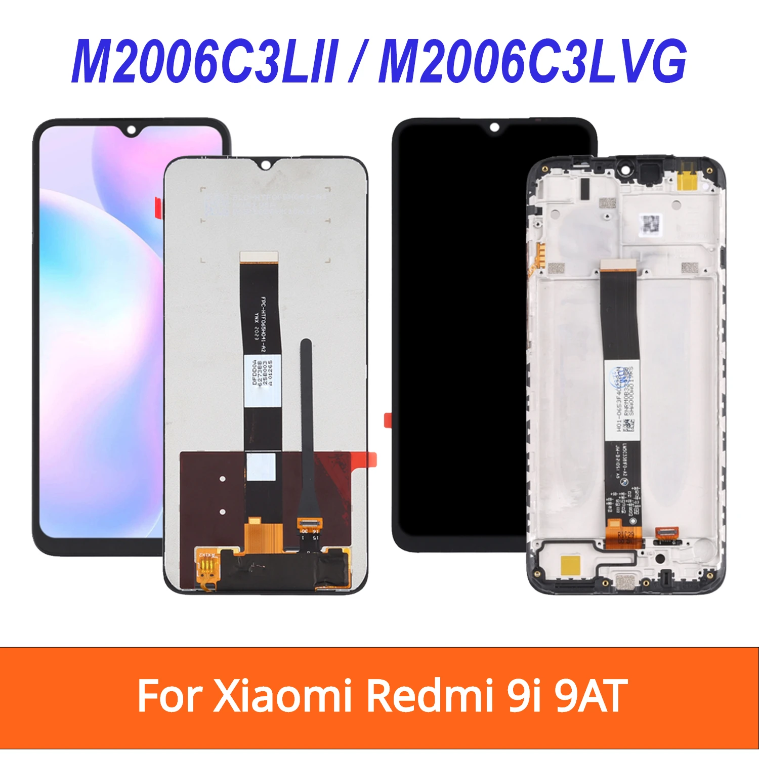 

6.53" For Xiaomi Redmi 9i 9AT LCD Display Touch Screen Digitizer Assembly For Redmi9AT Redmi9i M2006C3LII M2006C3LVG LCD