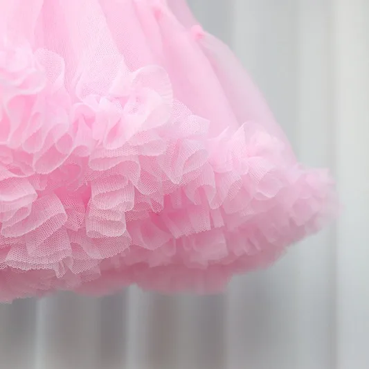 Women's Petticoat Skirt Puffy Tutu Tulle Skirt Ballet Dance Pettiskirts Underskirt