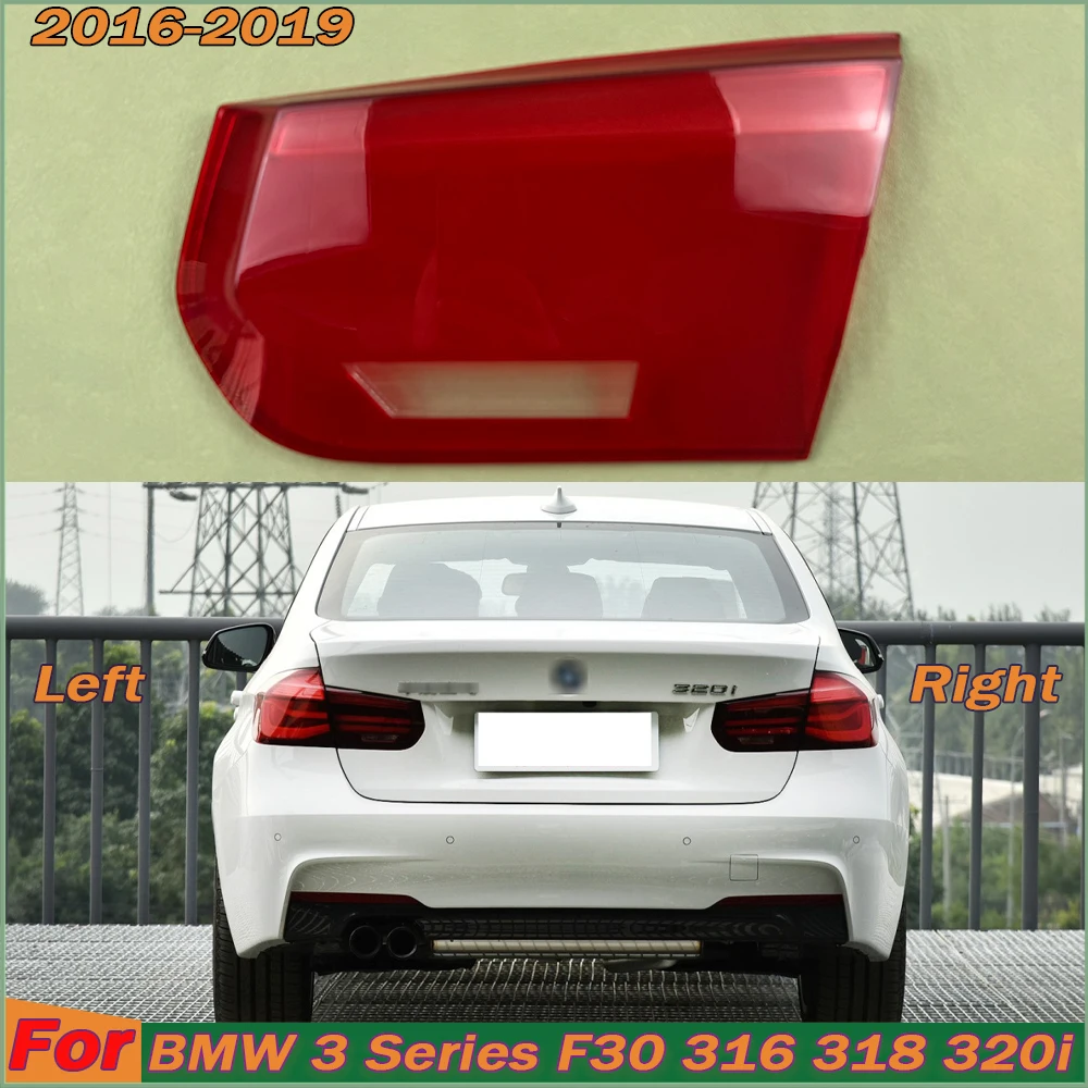 

For BMW 3 Series F30 316 318 320i 2016 - 2019 Outer Tail Lamp Cover Rear Signal Parking Lights Shell Replace Original Lampshade