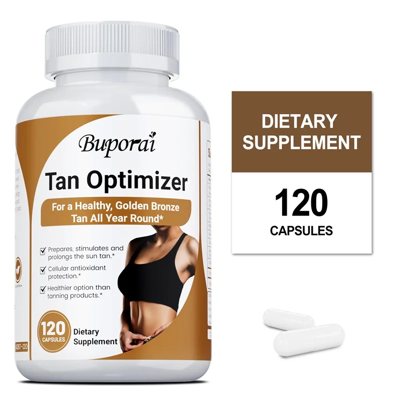 

Tan Optimizer - Rich in Vitamin C, Promotes Healthy Skin, and Provides Powerful Moisturizing and Tanning Effects