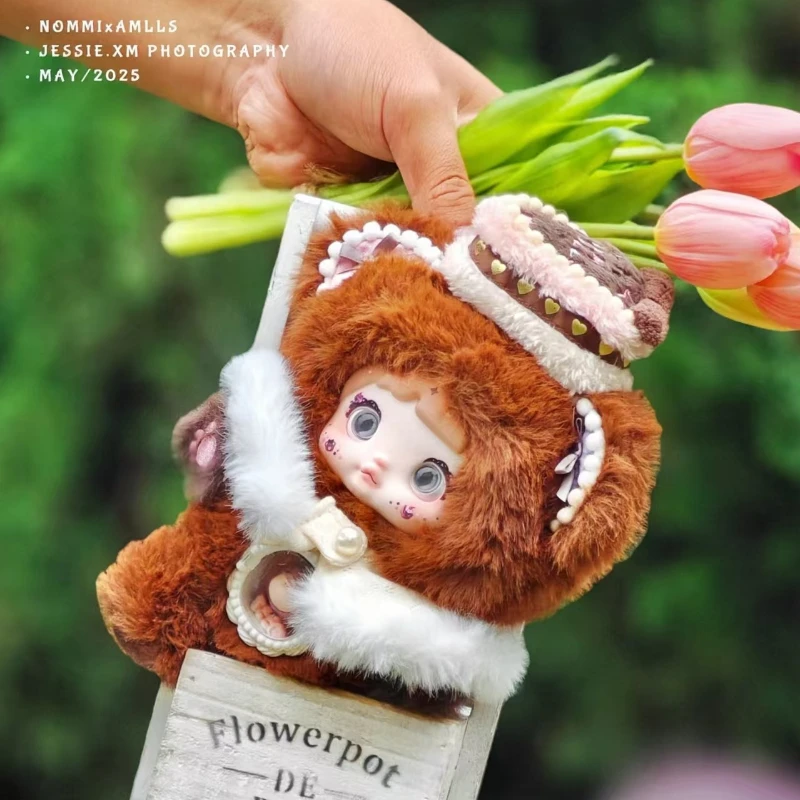 Genuino Nommi A Bite of Sweetheart Series Blind Box V7 Amalilis Co-branded Toy Dolls Peluche Regali misteriosi Ornamenti anime