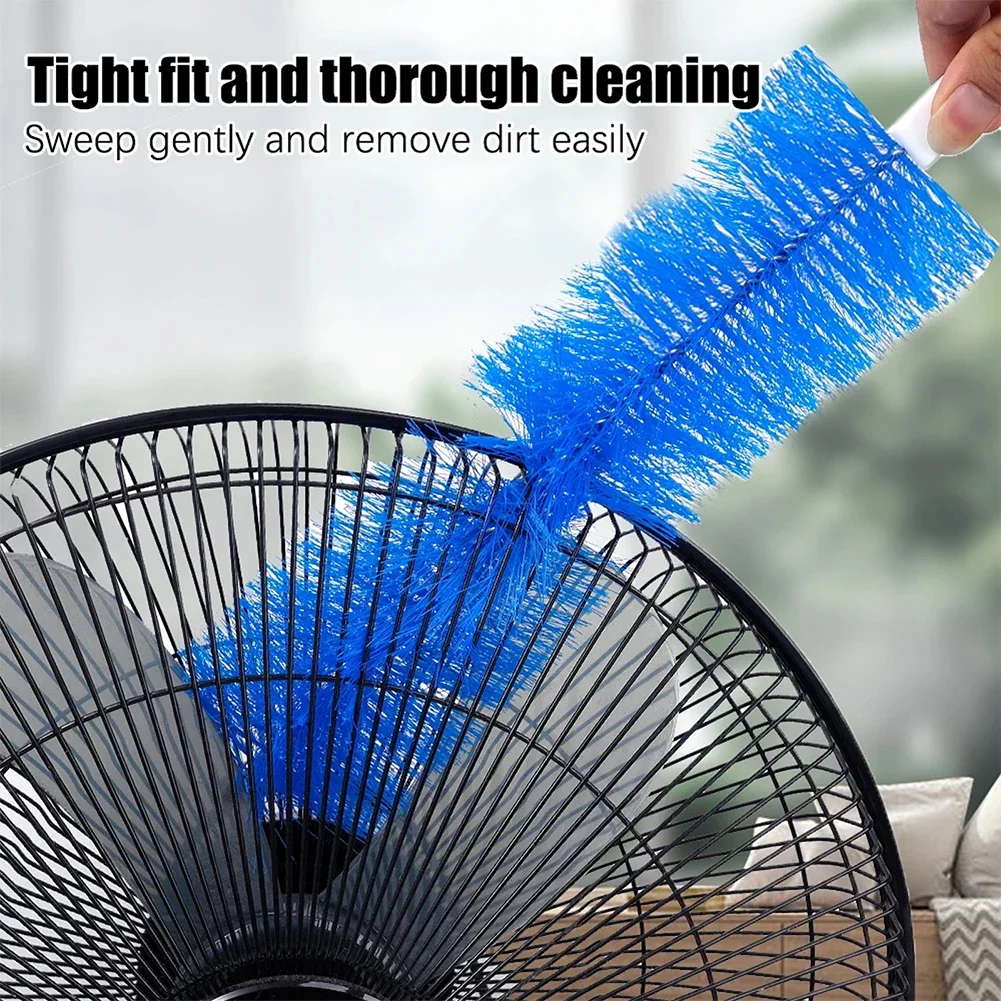 Cleaning Brush Fan Brush Dust Removal Brush Air-conditioner Cleaning Brush Window Screen Sewer Bent Louvers Household Cleaner