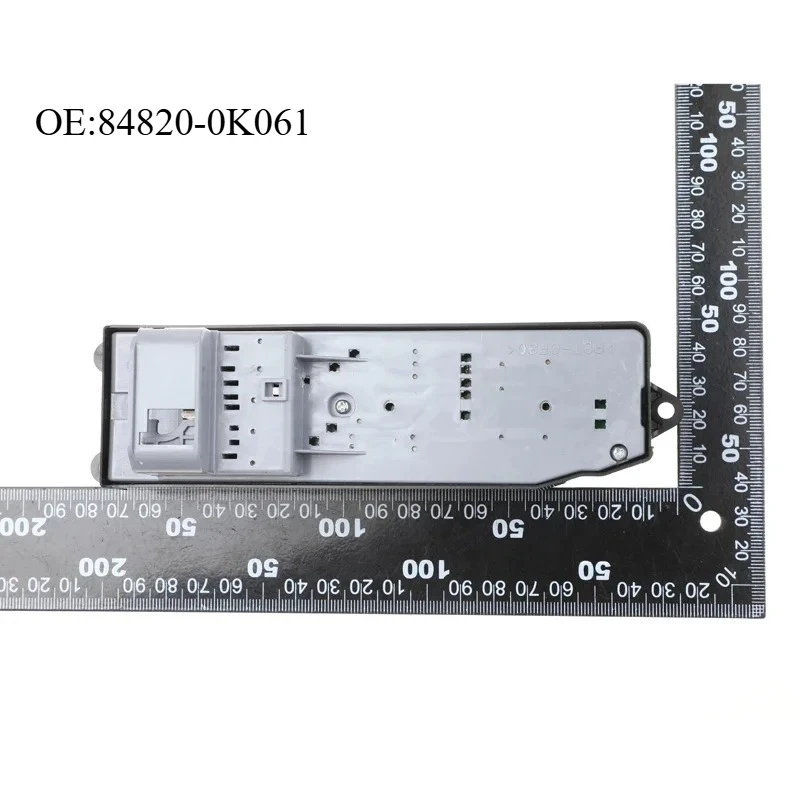 Interruptor de ventanilla eléctrica principal delantero derecho para Toyota Corolla ZZE121 Vios NCP42 Soluna Hilux Car RHD 84820-0K061 848200K061