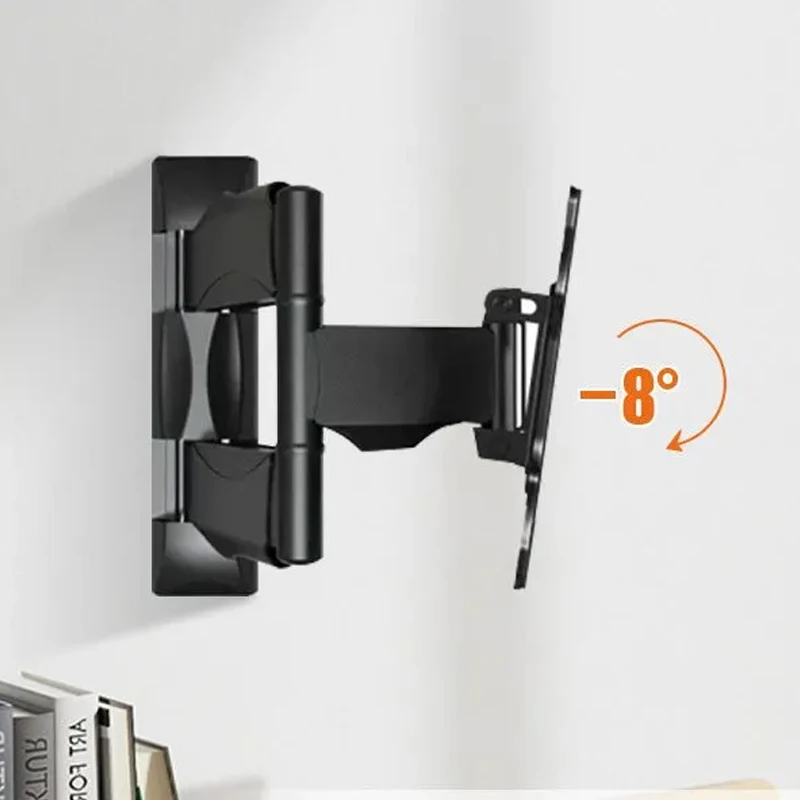 BEISHI Sliding TV Stand Wall Mounted for Most 26-42 Inches TV Bracket Articulating Swivel Tilt Max VESA 200x200mm