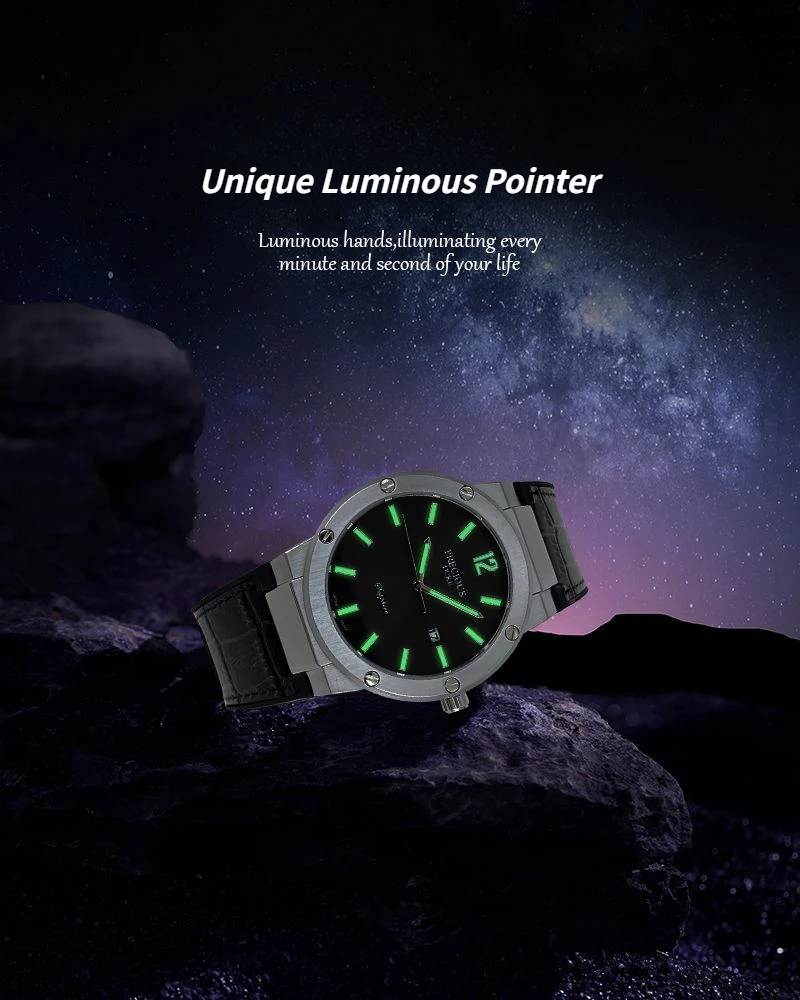 Homem de luxo relógio de pulso à prova dwaterproof água luminosa cronógrafo relógio para homem aço inoxidável relógios quartzo reloj hombre