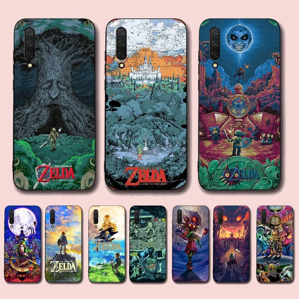 Game L-Legends Of The Z-Zeldas Phone Case For Xiaomi Mi 5X 8 9 10 11 12 Lite Pro 10T PocoX3pro PocoM3 Note 10 Pro Lite