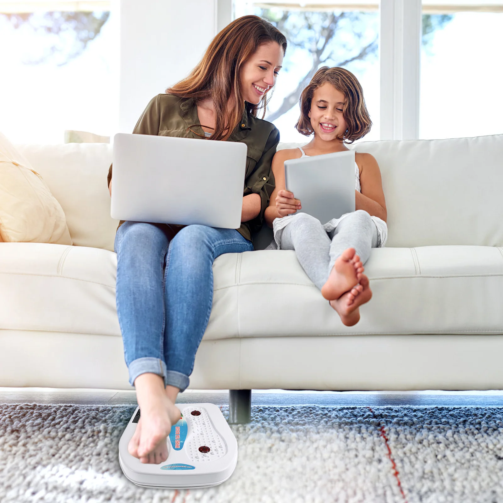 

Heating Foot Massager Spa Electric Massage Machine for Tired Feet One Button Control Reliable Safety Performance