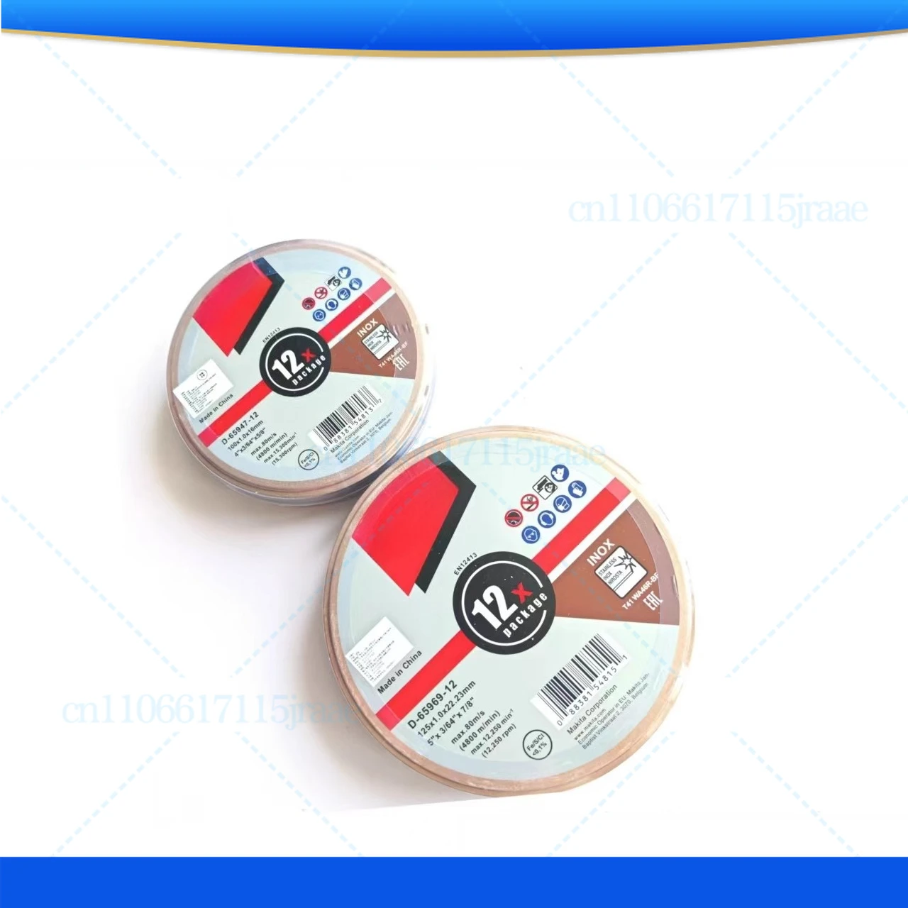 

For Makita Grinding Wheel Cutting Disc 100mm, 125mm Ultra-thin Cutting Disc 1.0mm
