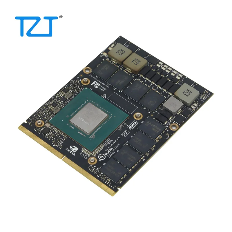 TZT Original GTX1070M GTX 1070 กราฟิกการ์ดการ์ด N17E-G2-A1 8GB GDDR5 MXM สําหรับ Dell HP MSI Clevo