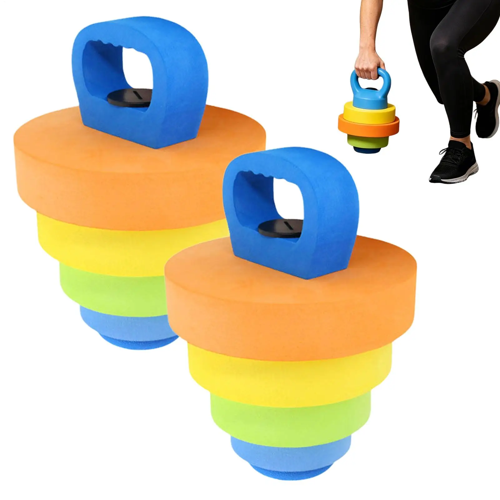 

Water Weights 2 Pieces Adjustable Aquatic Kettlebell Swimming Fitness Weights For Swimmers Athletes Beginners Professionals