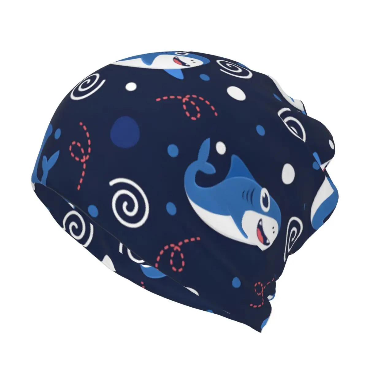 

Cute Small Shark Multi functional hat, warm, windproof, neck protection, neck cover, face mask