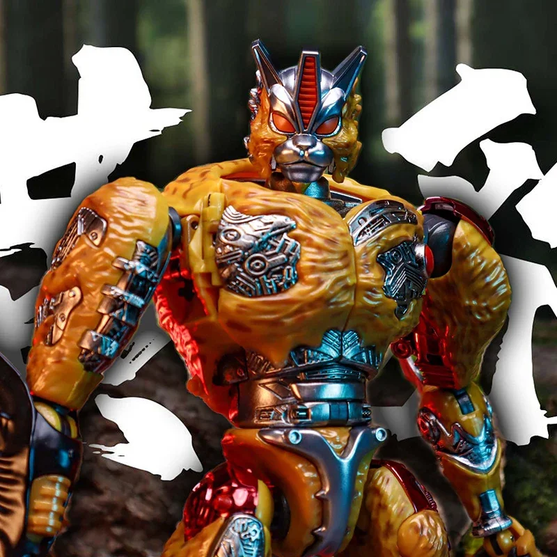 TransArt Toys TA BWM-09 Beast War Yellow Panther Warrior Third Generation Yellow Panther Warrior Metamorphic Toys