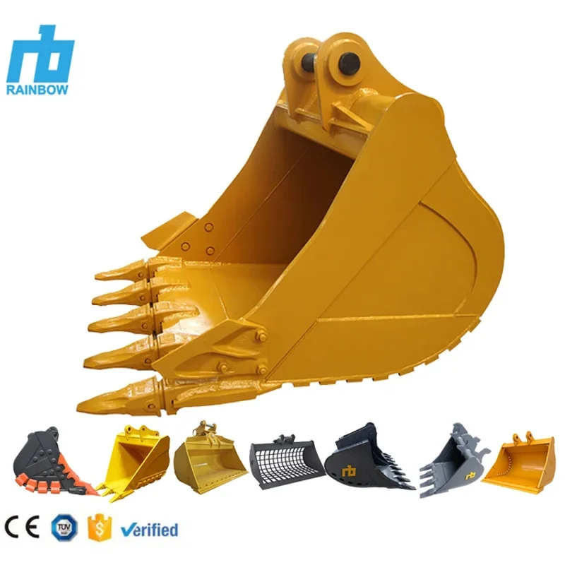 

Для морских перевозок: Индивидуальный OEM-заказ, усиленный ковш для экскаватора, стандартное литое оборудование, навесное оборудование для копания нестандартного размера N